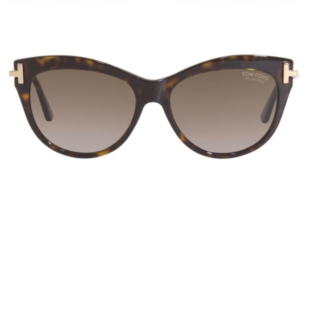 Tom Ford 56mm Polorized Cat Eye Sunglasses